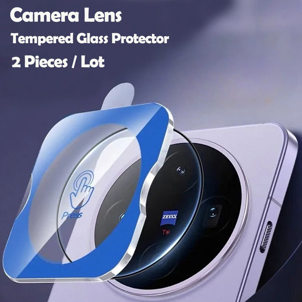 Photography Kit Vivo X300 - 2 Buah Lensa Kaca Tempered HD