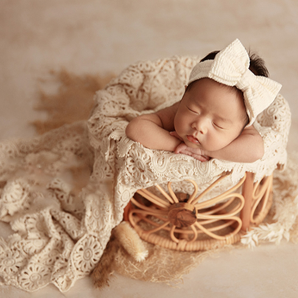 Photography Class - 0-1 bulan properti fotografi bayi perempuan