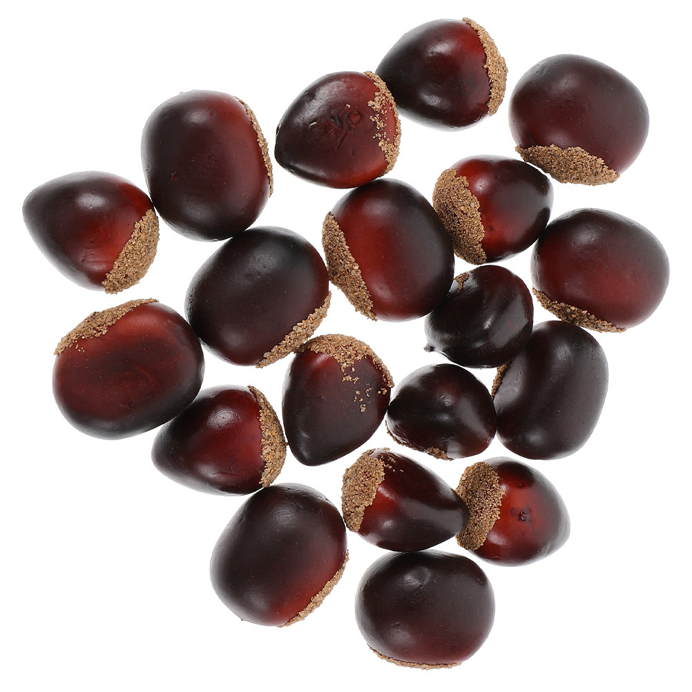 Photography Aesthetic - 30 Buah Dekorasi Kacang Palsu Buah