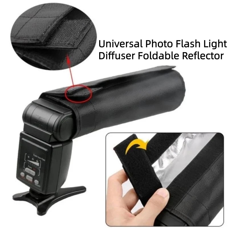 Pop Up Flash Diffuser - RF17 Universal Photo Flash Light Diffuser