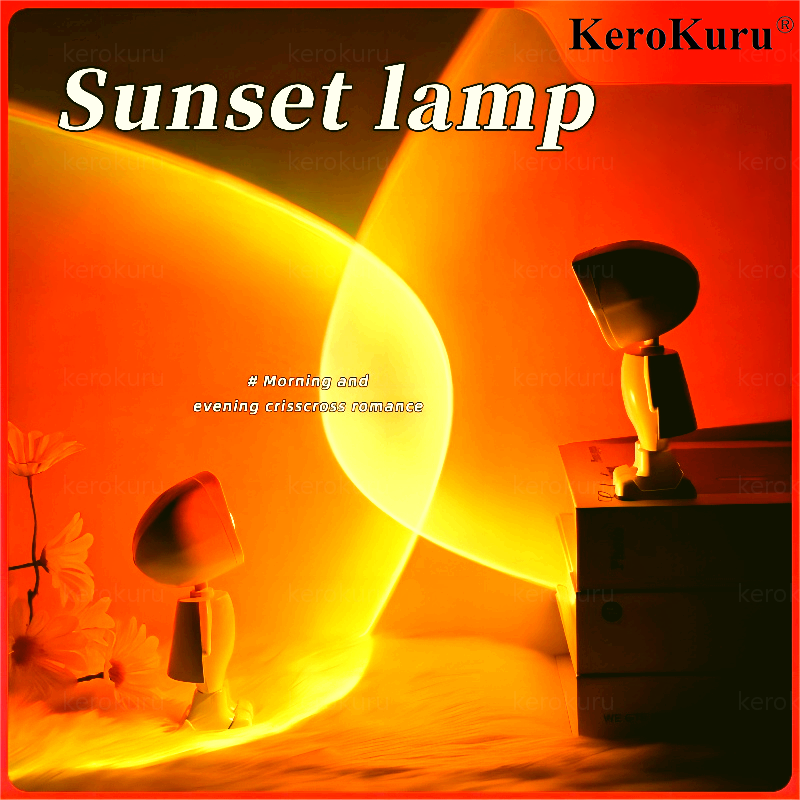Photography Desk - Lampu Led Proyektor Lampu Matahari Terbenam