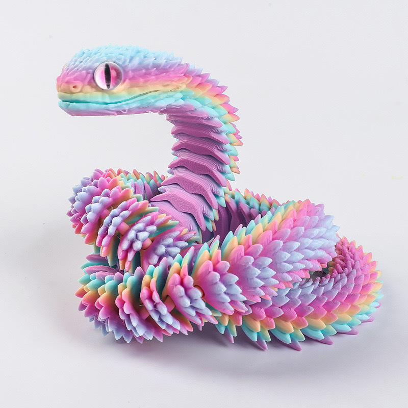 Patung Ular Realistis 3D Print - Photography Of The Year ulasan dan harga