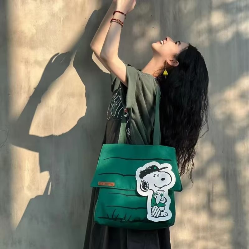 Snoopy 2025 Tas Bahu Kanvas Ce - Photography Of The Year ulasan dan harga