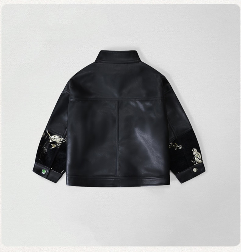 Jaket Kulit PU Bordir Sepeda M - Photography Of The Year ulasan dan harga