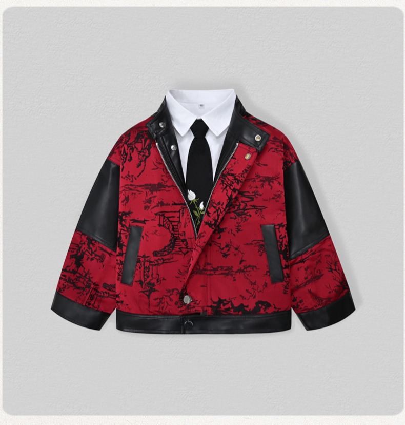 Jaket Kulit PU Bordir Sepeda M - Photography Of The Year ulasan dan harga