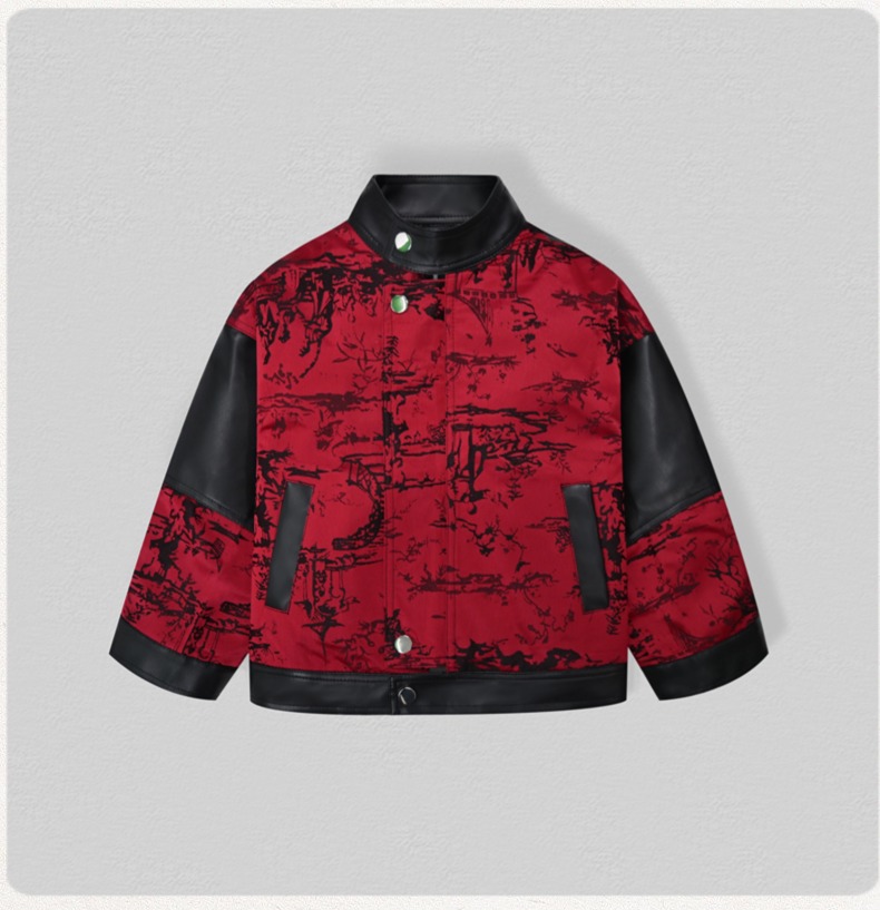 Jaket Kulit PU Bordir Sepeda M - Photography Of The Year ulasan dan harga
