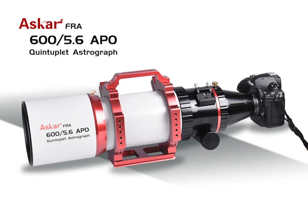 Askar FRA600 f5.6 APO Quintupl - Photograph Ed ulasan dan harga