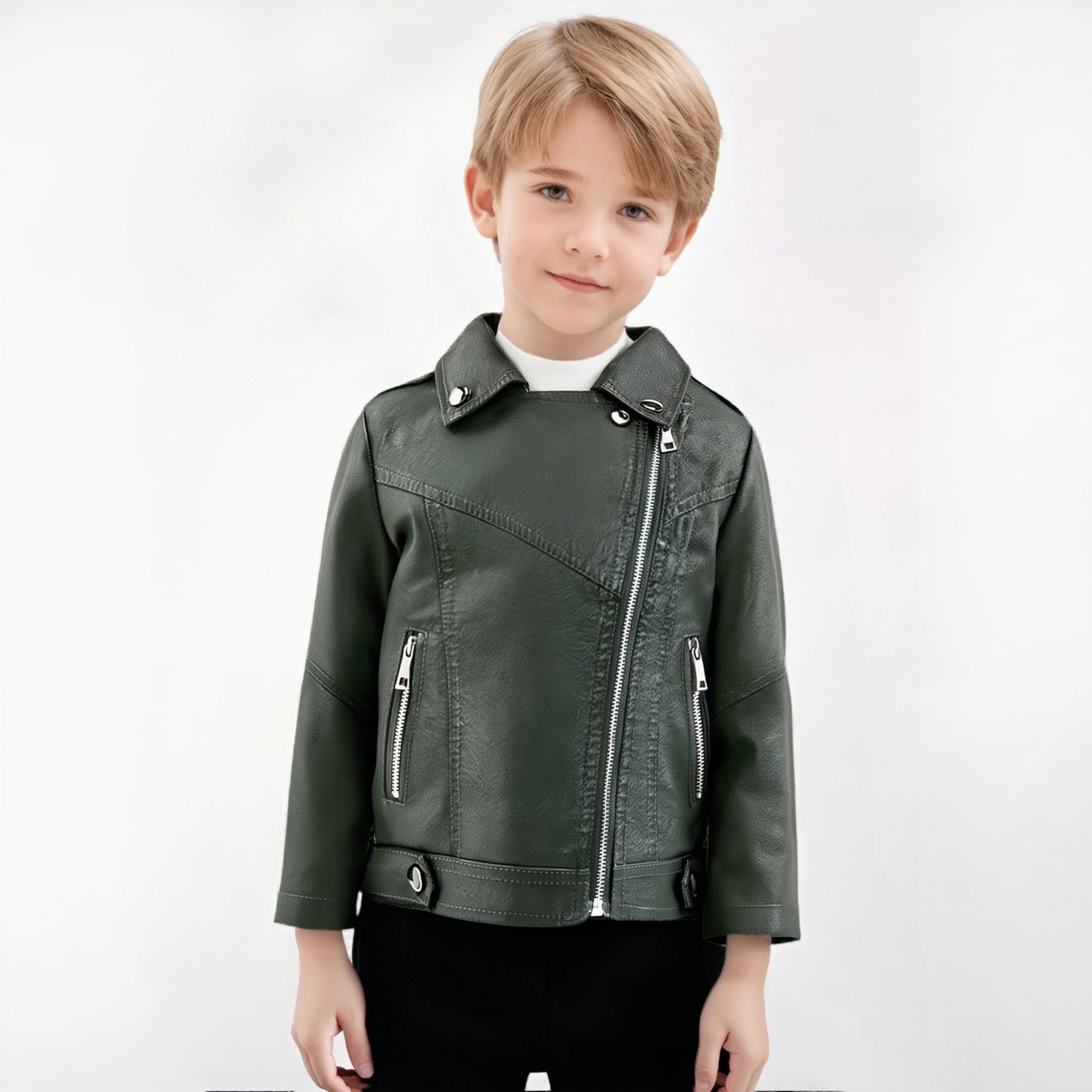Jaket Kulit PU Anak Remaja Gay - Photography Of The Year ulasan dan harga