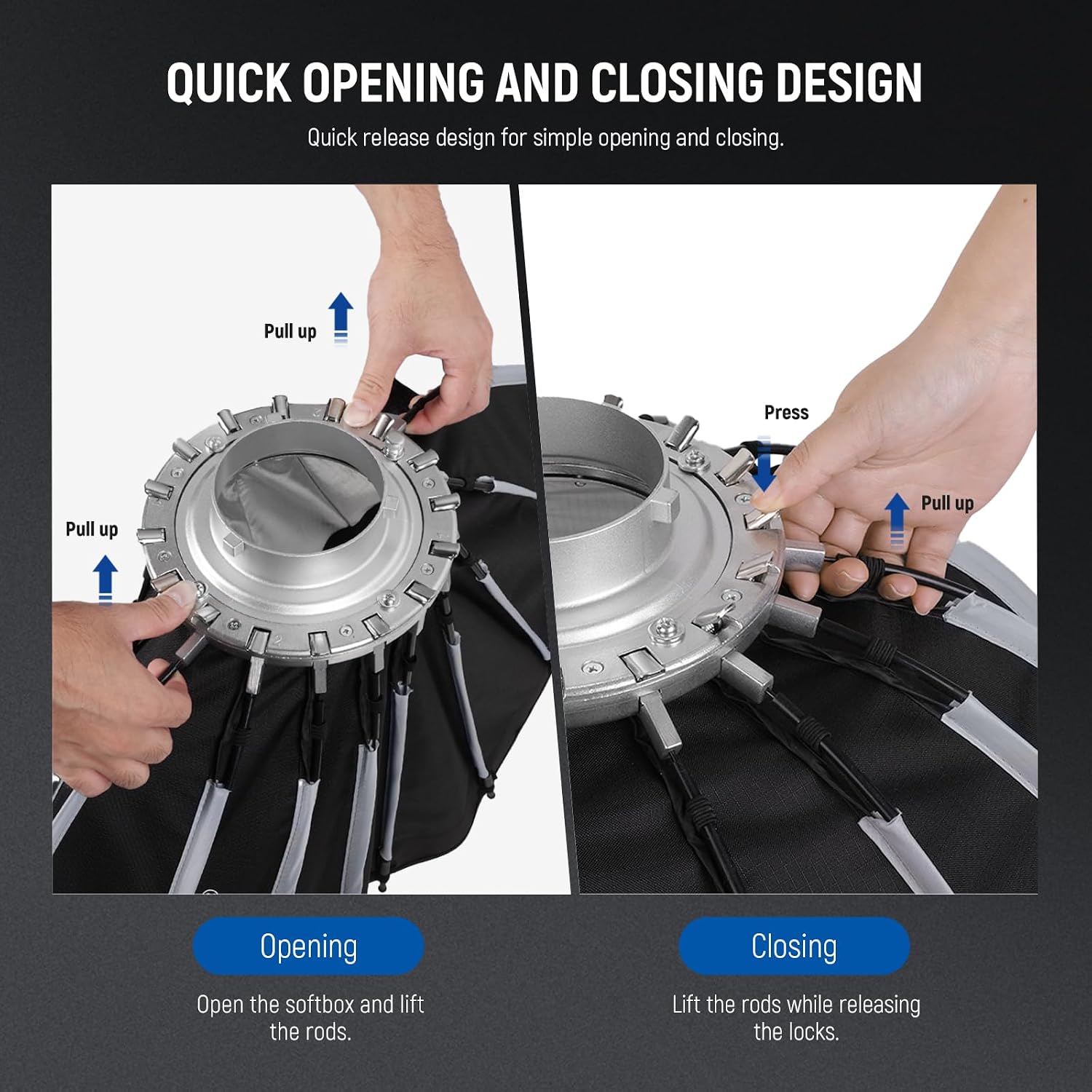 Softbox Parabola dengan Duduka - Pop Up Flash Diffuser ulasan dan harga
