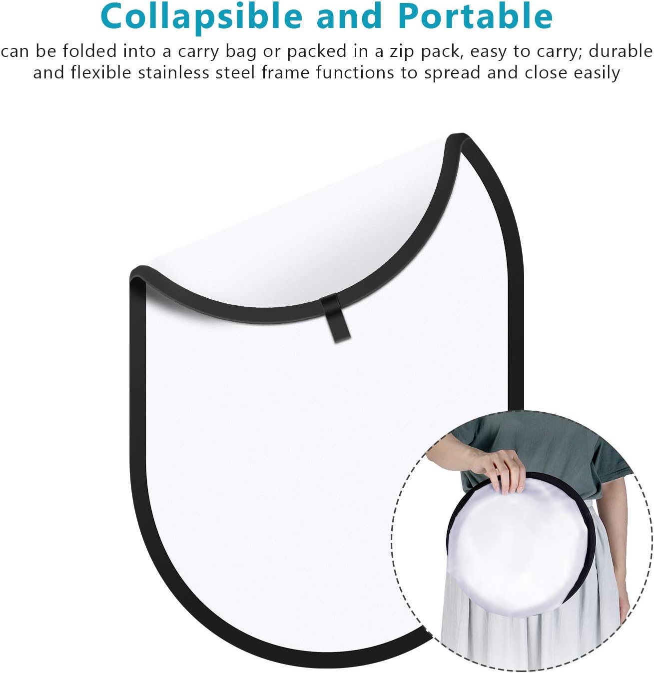 Panel Diffuser Cahaya NEEWER u - Pop Up Flash Diffuser ulasan dan harga