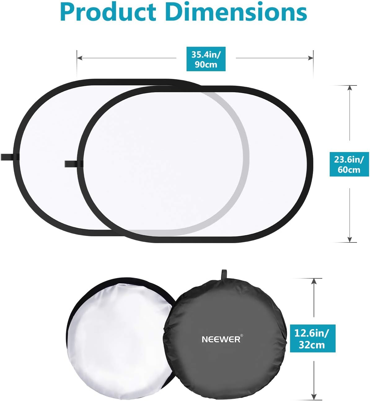 Panel Diffuser Cahaya NEEWER u - Pop Up Flash Diffuser ulasan dan harga