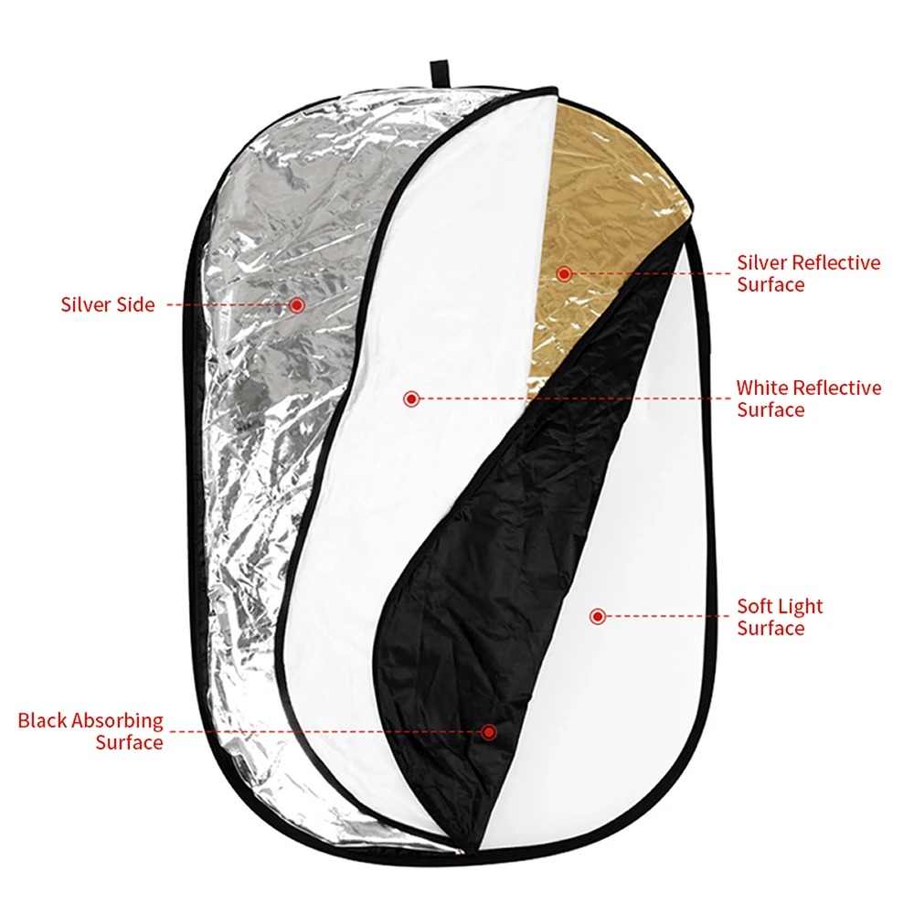 Reflektor Fotografi Portabel 5 - Reflector 5 In 1 ulasan dan harga